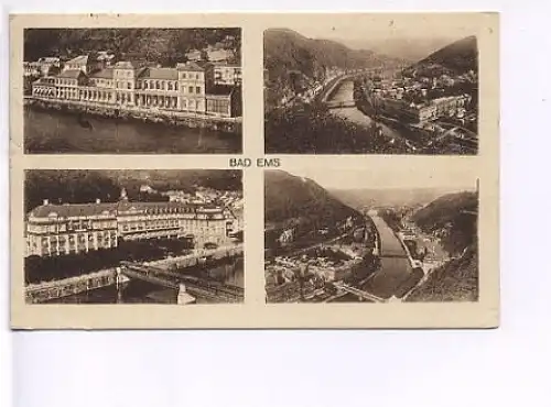 Bad Ems 4 Ansichten gl1927 19.563