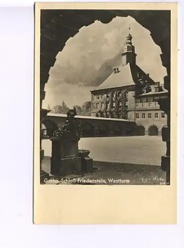 Gotha Schloß Friedenstein Westturm gl1959 16.386
