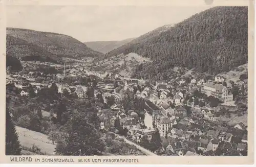 Wildbad im Schw.-Blick vom Panoramahotel ngl 60.361