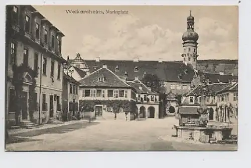 Weikersheim Marktplatz ngl 30.038