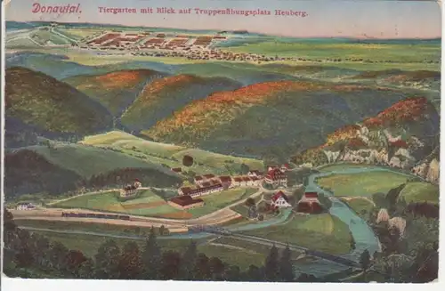 Donautal-Tiergarten,Truppenübungspl. feldpgl1917 60.364