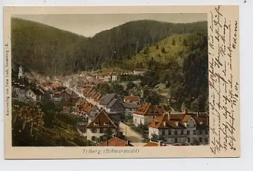 Triberg Gesamtansicht gl1901 30.917