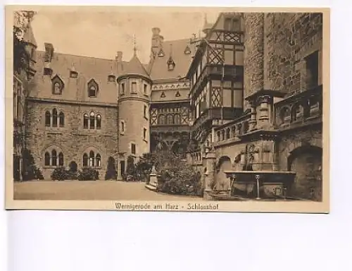 Wernigerode a.Harz Schlosshof ngl 18.571