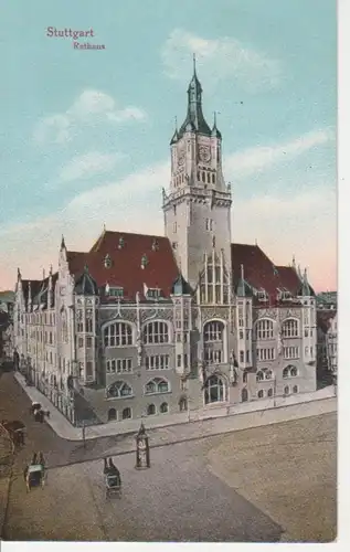 Stuttgart Rathaus gl1917 71.466