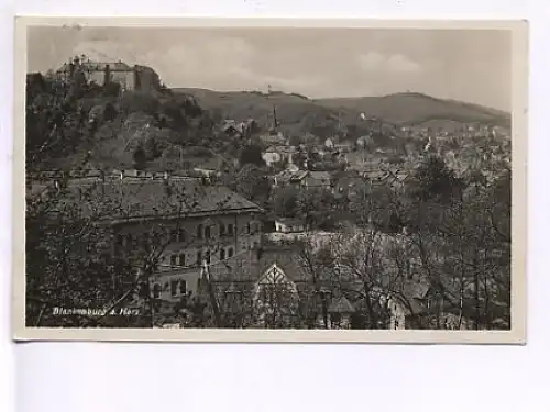 Blankenburg a.Harz Teilansicht gl1936 17.524