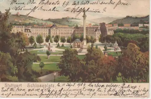 Stuttgart Schlossplatz gl1904 71.500