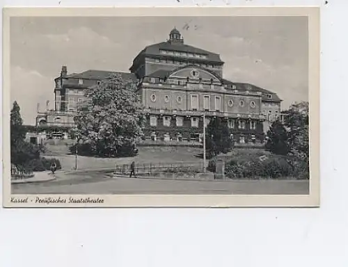 Kassel- Preußisches Staatstheater gl1942 13.133