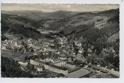 St. Blasien im Schwarzwald - Teilansicht gl1964 31.482