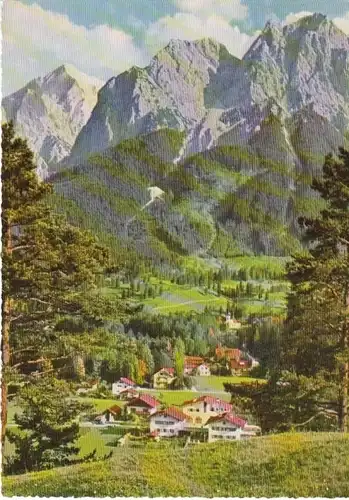 Grainau mit Alpspitze, kl.u.gr.Waxenstein ngl 28.966