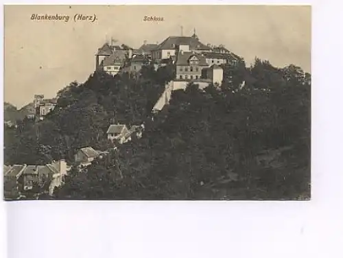 Blankenburg Harz Schloss gl1911 16.721