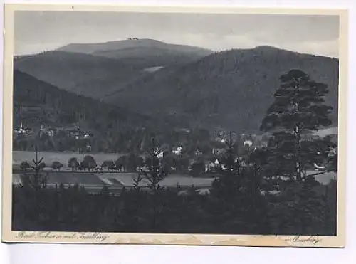 Bad Tabarz Thür.Wald mit Inselberg ngl 16.416