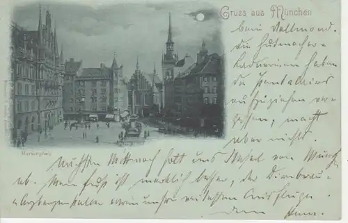 München Marienplatz gl1897 71.642