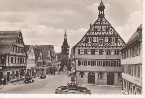 Winnenden Marktplatz gl1963 84.004