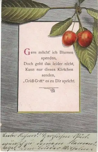 Gern nöcht' ich Blumen spenden ... gl1905 25.195