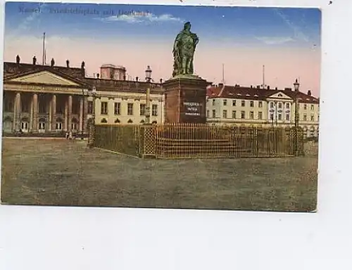 Kassel - Friedrichsplatz mit Denkmal ngl 13.201
