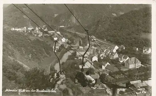 Altenahr Blick von der Sesselseilbahn ngl 134.746