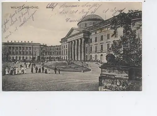 Kassel - Wilhelmshöhe Schloß feldpgl1916 13.288