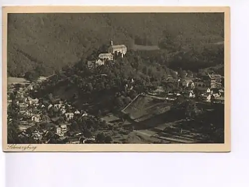 Schwarzburg vom Trippstein gl1936 16.963