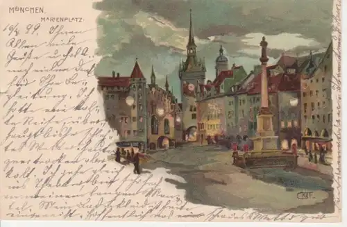 München Marienplatz gl1899 71.615