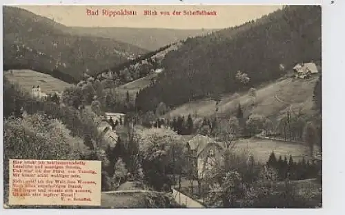 Bad Liebenzell - Blick von der Scheffelbank ngl 31.857