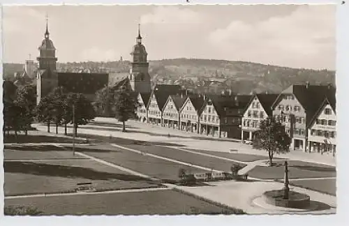 Freudenstadt - Marktplatz vor der Zerstörung ngl 31.882