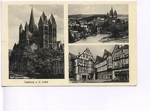 Limburg/Lahn 3 Ansichten gl1959 19.552