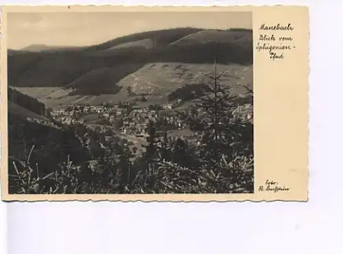 Manebach b.Ilmenau vom Iphigenienpfad ngl 16.325