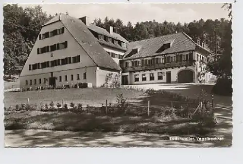 Badenweiler - Vogelbachhof gl1964 32.013