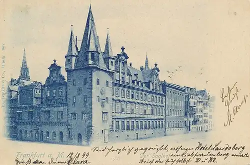 Frankfurt a.M. Der Saalhof gl1899 132.005