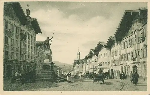 Bad Tölz Obere Marktstraße gl1927 119.288