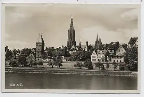 Ulm an der Donau - Teilansicht gl1935 35.680