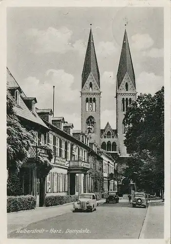 Halberstadt Domplatz gl1951 125.091