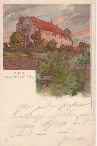 Nürnberg Burg gl1898 71.968