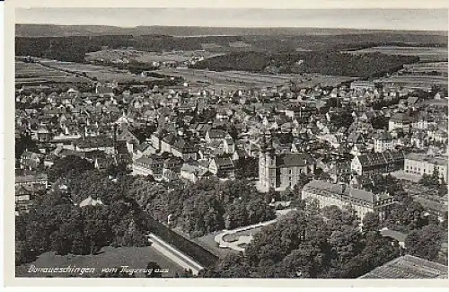 Donaueschingen vom Flugzeug aus ngl B1.656