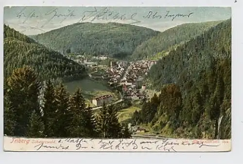 Triberg Gesamtansicht gl1906 30.908