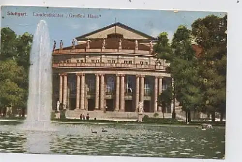 Stuttgart - Landestheater "Großes Haus" gl1925 32.047