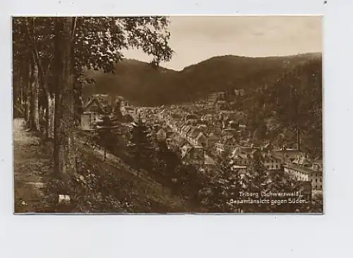 Triberg (Schwarzwald) - Gesamtansicht gl1930 31.707