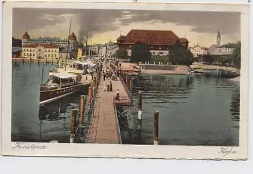 Konstanz am Bodensee - Hafen ngl 32.089