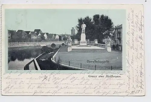 Gruß aus Heilbronn - Obere Neckarpartie gl1905 31.184