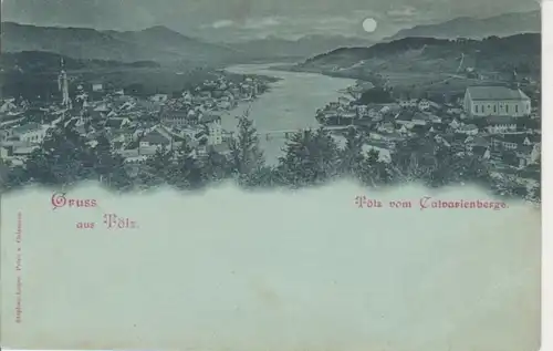 Tölz Panorama vom Calvarienberge gl1898 71.786