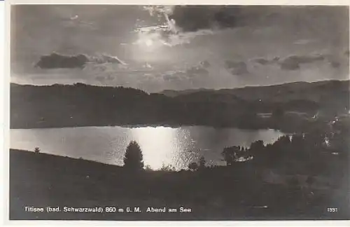 Abend am Titisee im Schwarzwald ngl B1.613