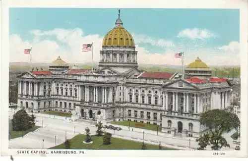 State Capitol, Harrisburg, PA. ngl 25.096