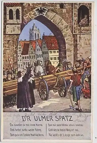Ulm D'r Ulmer Spatz gl1937 31.192