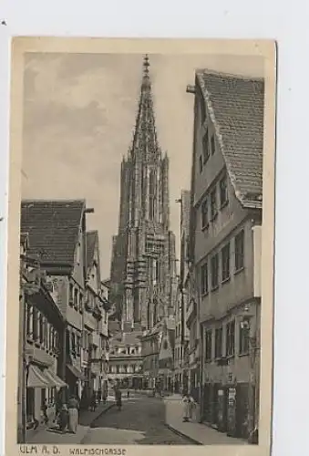 Ulm a.d. Donau - Walfischgasse feldpgl1914 31.973