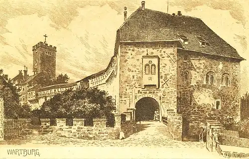 Die Wartburg Eingang ngl 109.639