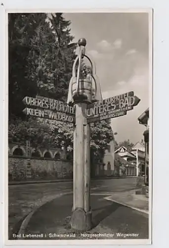 Bad Liebenzell im Schwarzwald-Wegweiser gl1940 31.695