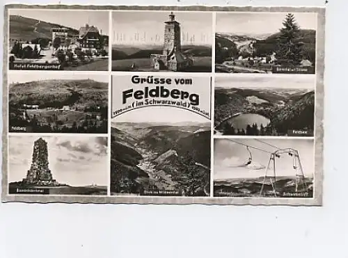 Grüsse vom Feldberg Mehrbildkarte Fotokarte ngl 14.051