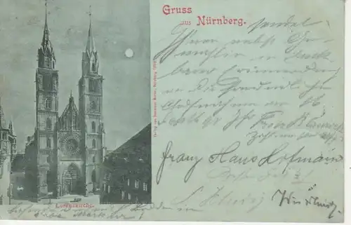 Nürnberg Lorenzkirche gl1898 71.952