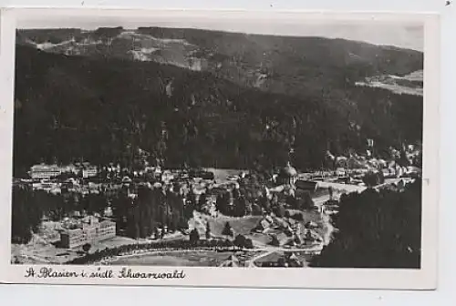 St. Blasien südl. Schwarzwald ngl 31.484