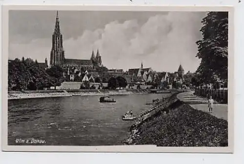 Ulm an der Donau - Teilansicht ngl 35.685